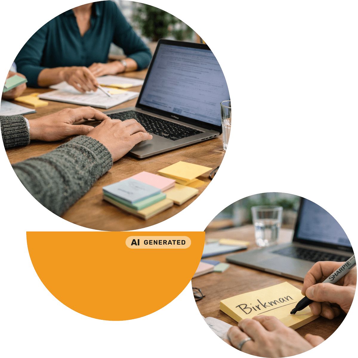 AI gegenereerd beeld van een workshop door Birkman
